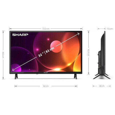 LED televize Sharp 32FA2E