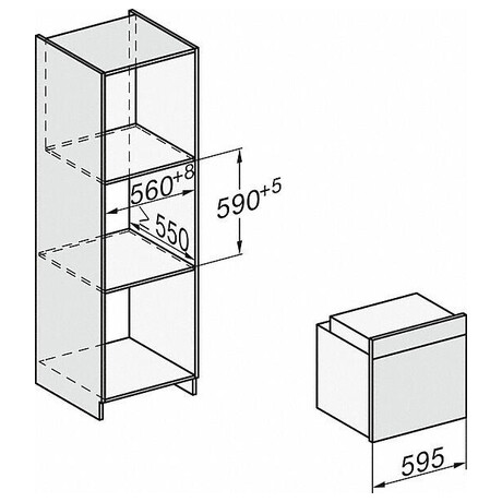 SET Konvektomat Miele DGC 7351 + Indukn deska Miele KM 7466 FL 125 Edition + Mikrovlnn trouba Miele M 2230 SC