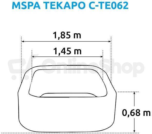 Vířivka Marimex MSPA Tekapo C-TE062 (11400267) | Skutečná fotografie prodávaného kusu | Skutečná fotografie prodávaného kusu | Skutečná fotografie prodávaného kusu | Skutečná fotografie prodávaného kusu