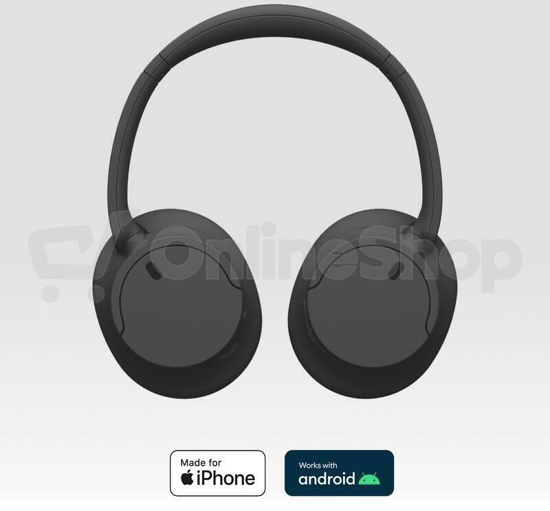 Bezdrátová sluchátka Sony Noise Cancelling WH-CH720N, černá
