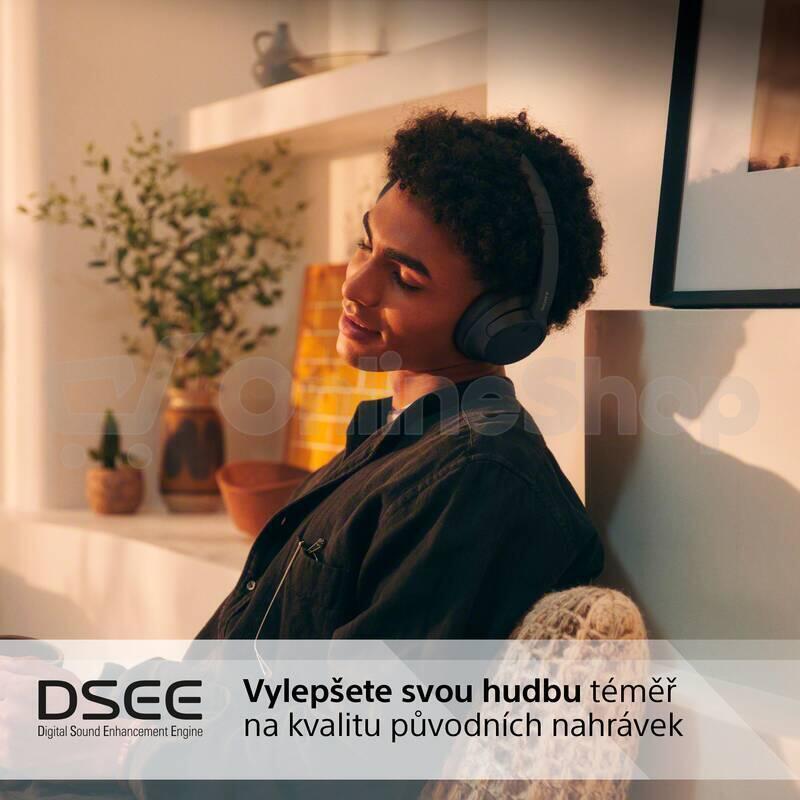 Bezdrátová sluchátka Sony Noise Cancelling WH-CH720N, černá