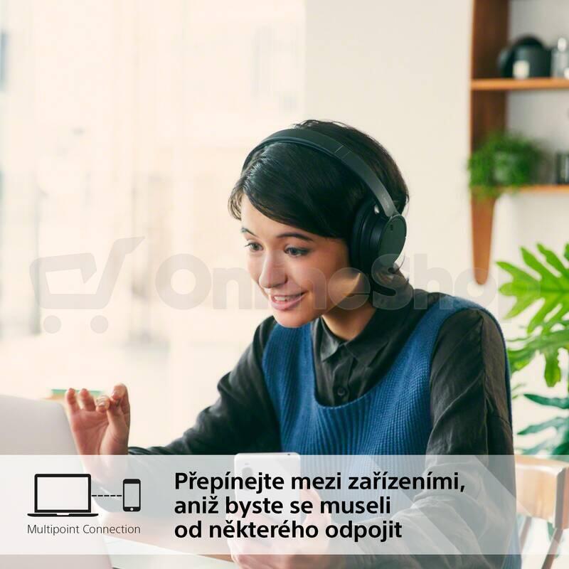 Bezdrátová sluchátka Sony Noise Cancelling WH-CH720N, černá