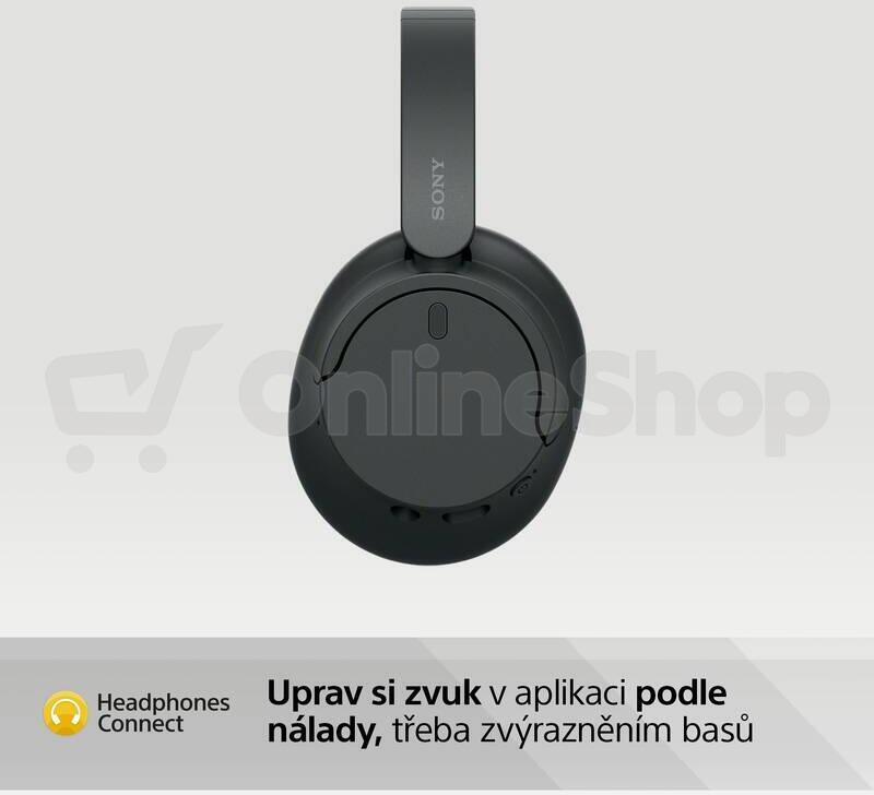 Bezdrátová sluchátka Sony Noise Cancelling WH-CH720N, černá