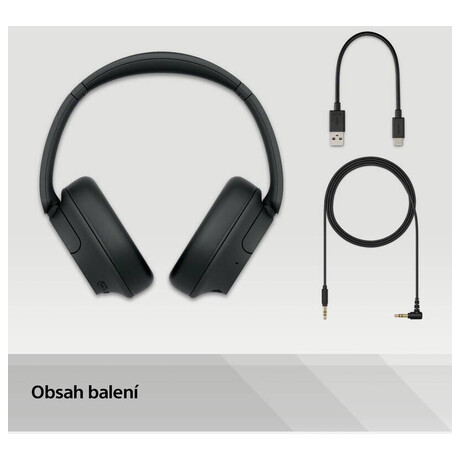 Sony Noise Cancelling WH-CH720N, ern (WHCH720NB.CE7)