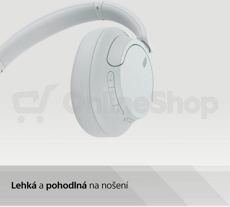 Sluchátka Sony WH-CH720N White