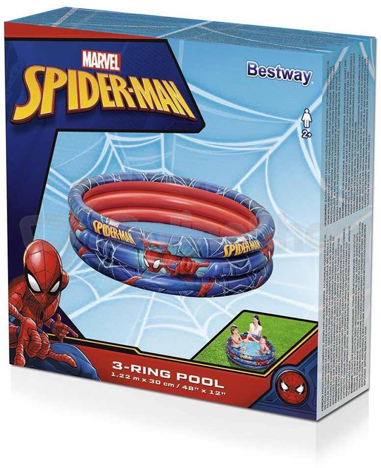 Bazén Bestway BW98018 Spider Man, 1,22 x 0,3 m