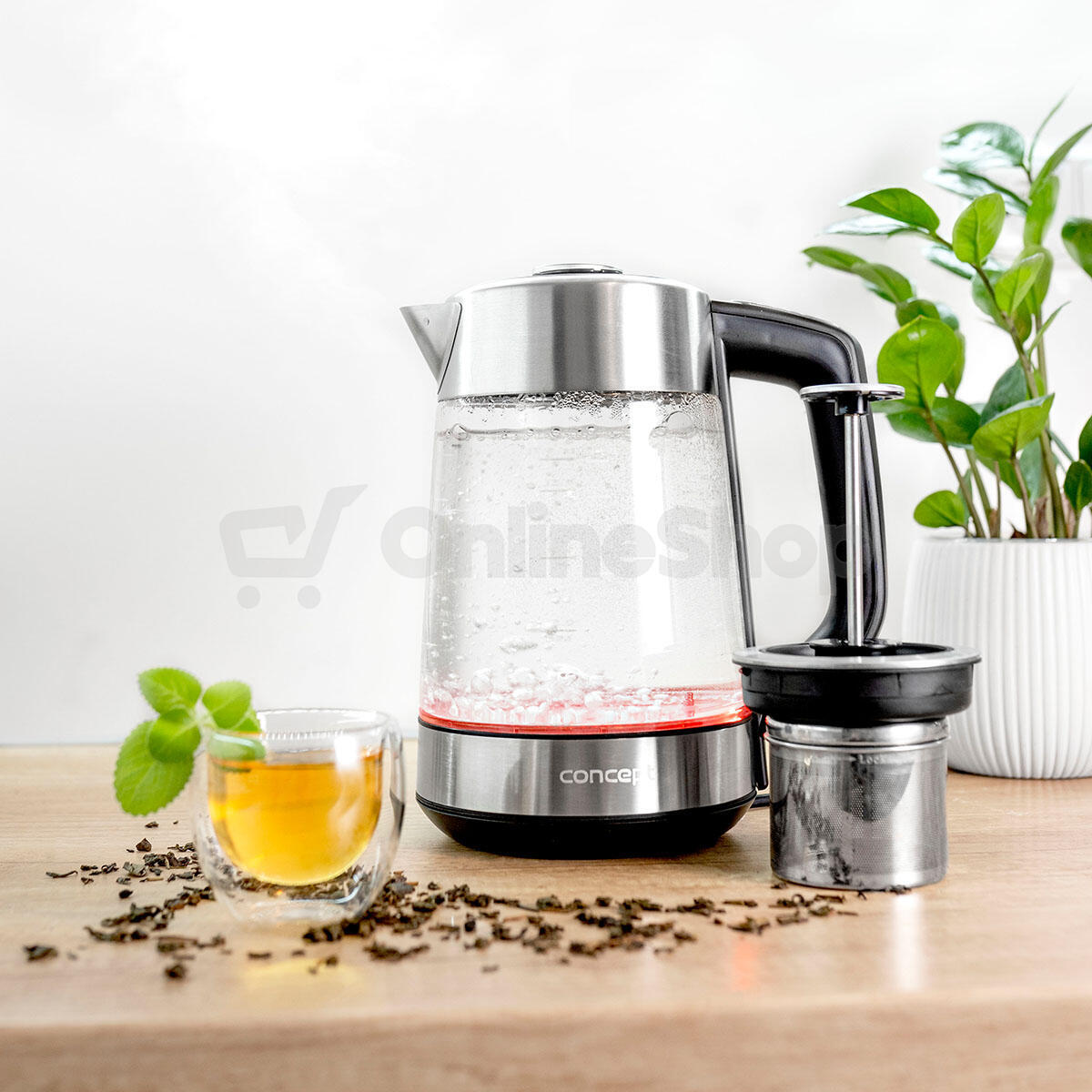 Concept Rychlovarná konvice s regulací teploty se sítkem 1,7 l RK4190