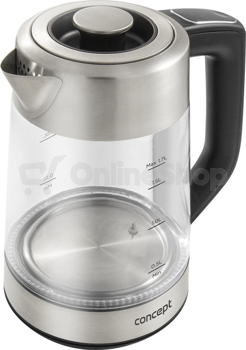 Concept Rychlovarná konvice s regulací teploty se sítkem 1,7 l RK4190