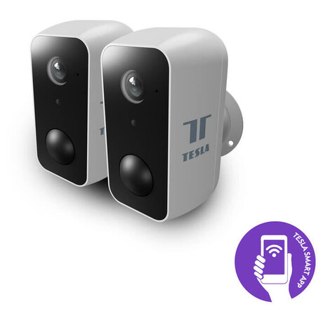 Tesla Smart Camera PIR Battery Bundle 2x (foto 4)