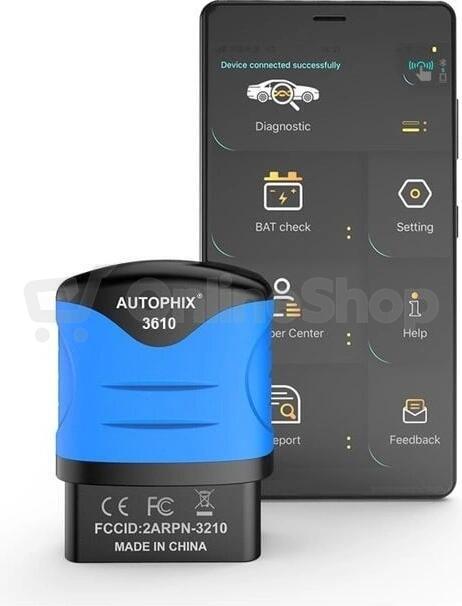 Bluetooth autodiagnostika CARCLEVER Autophix 3610 OBDII