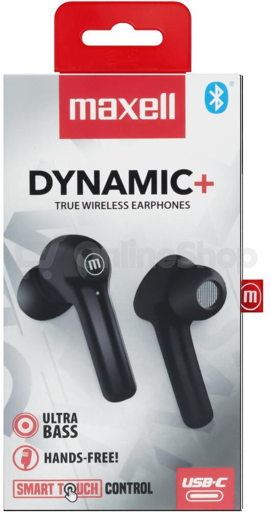 Sluchátka Maxell 348569 DYNAMIC TWS black
