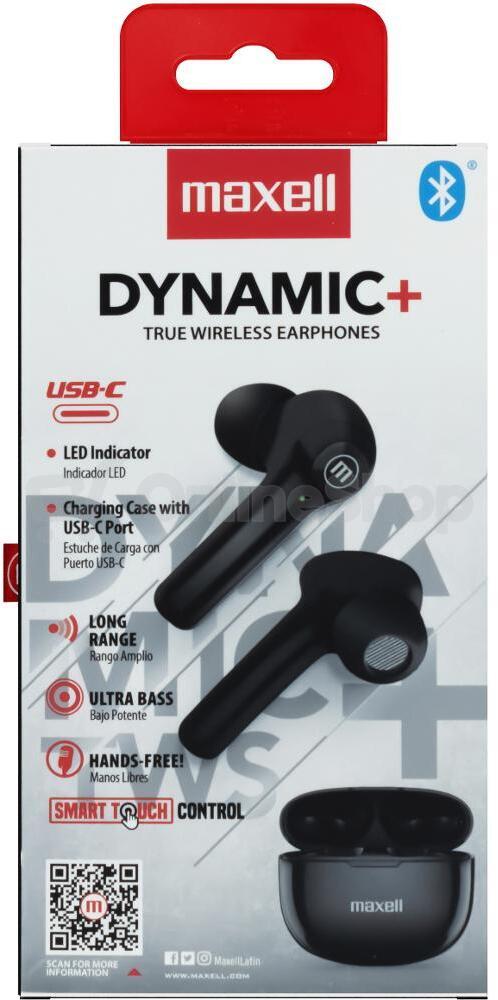 Sluchátka Maxell 348569 DYNAMIC TWS black