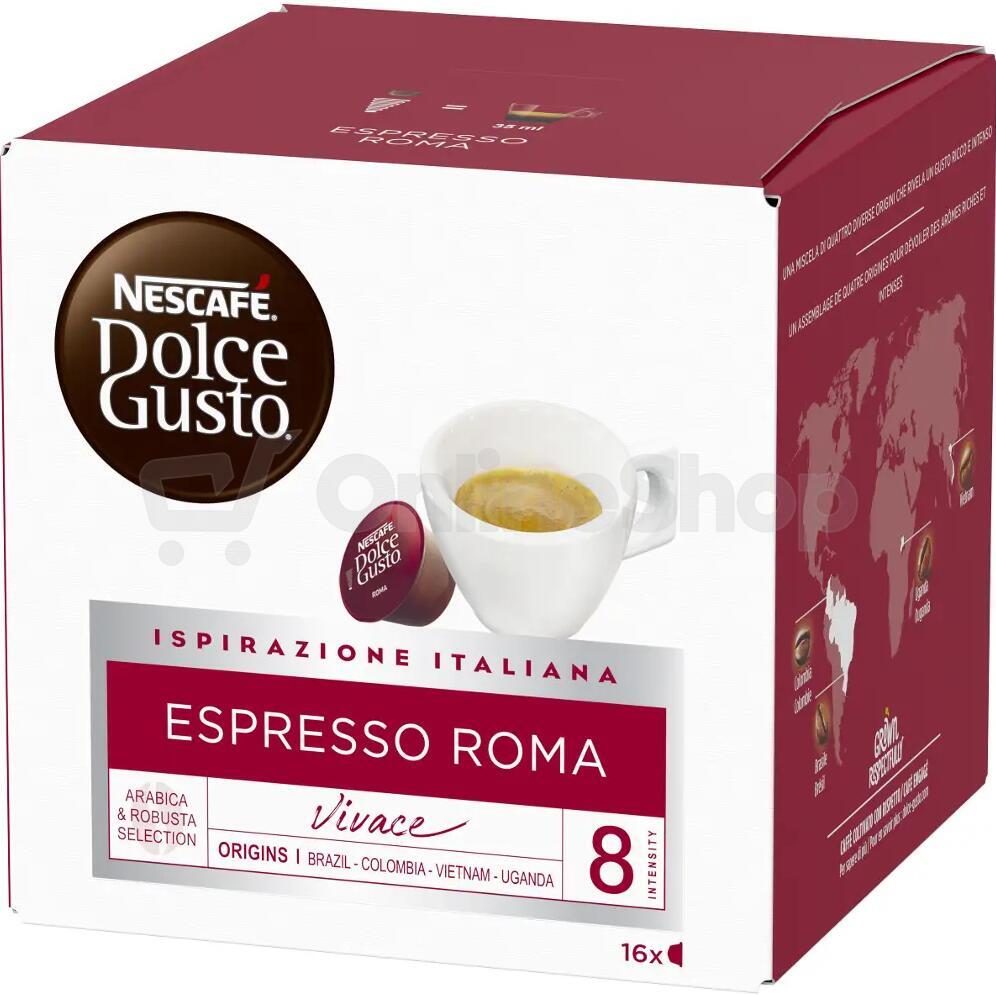 Kapsle Nescafé Dolce Gusto NESTLE Dolce Gusto Espresso Roma 16 k