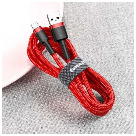 Baseus Cafule USB/USB-C 2m&nbsp;2A červený (foto 3)
