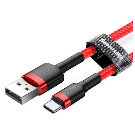 Baseus Cafule USB/USB-C 2m&nbsp;2A červený (foto 2)