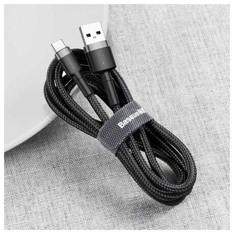 Baseus Cafule USB/USB-C 3m&nbsp;2A šedo-černý (foto 4)