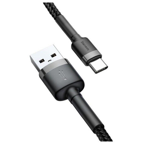 Baseus Cafule USB/USB-C 3m&nbsp;2A šedo-černý (foto 3)