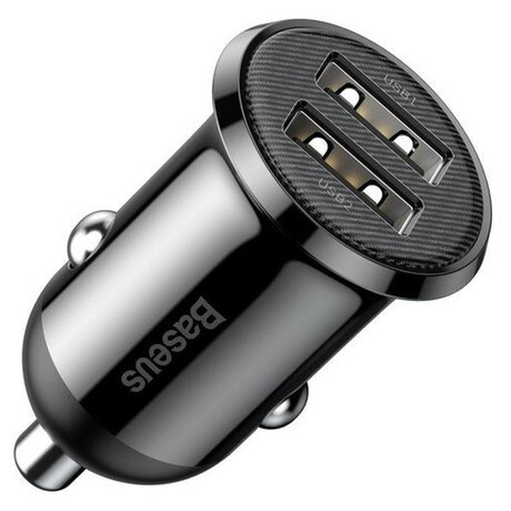 Baseus Grain Pro 24W 2xUSB černá (foto 1)