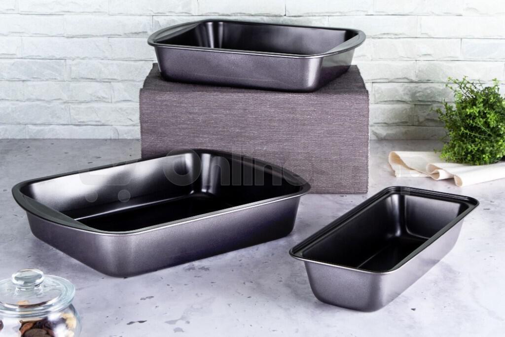 Plechy a forma na pečení BERLINGERHAUS Carbon PRO Line BH-7631, 3 ks