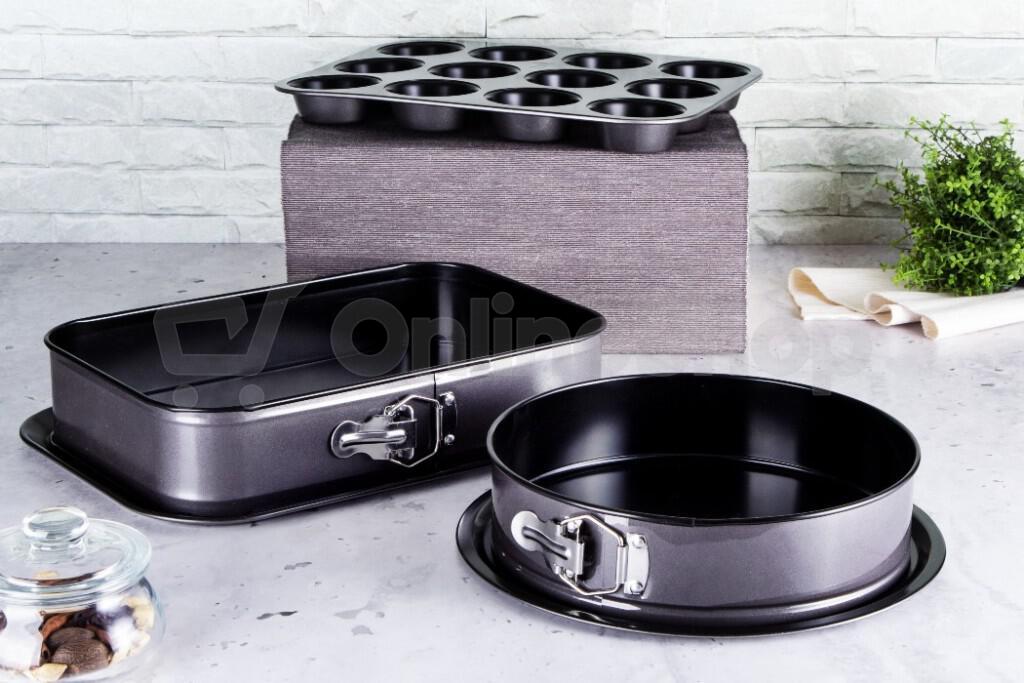 Formy na pečení BERLINGERHAUS Carbon PRO Line BH-7637, 3 ks