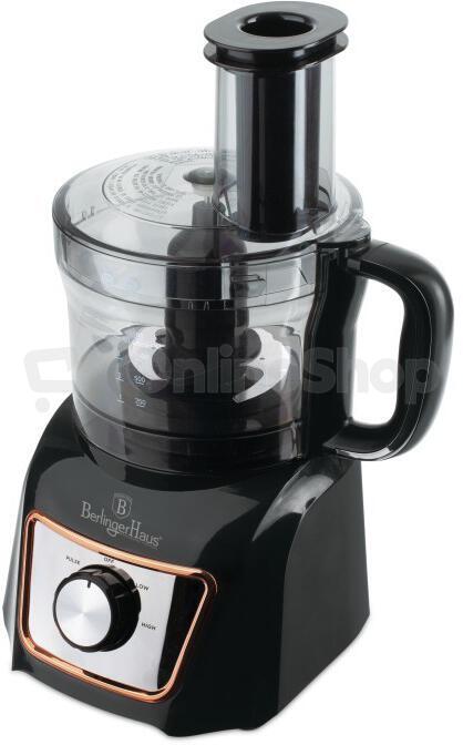 Multifunkční kuchyňský robot BERLINGERHAUS BH-9440, Black Rose Collection