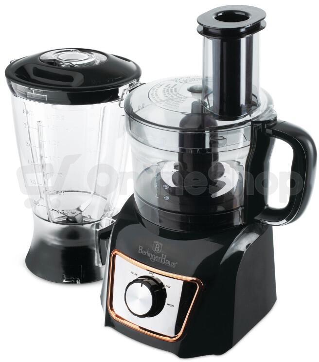 Multifunkční kuchyňský robot BERLINGERHAUS BH-9440, Black Rose Collection