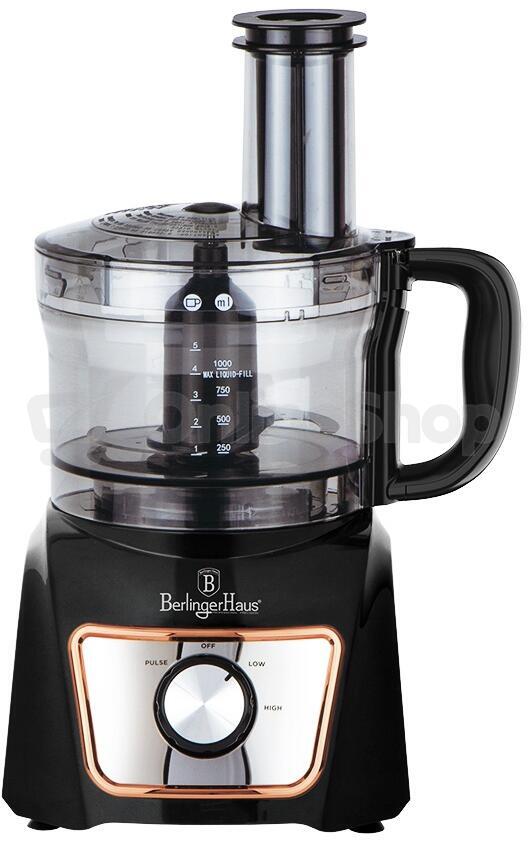 Multifunkční kuchyňský robot BERLINGERHAUS BH-9440, Black Rose Collection