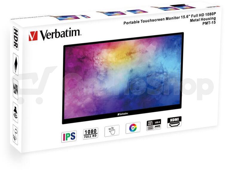 Monitor Verbatim PMT-15 15.6" (49592)