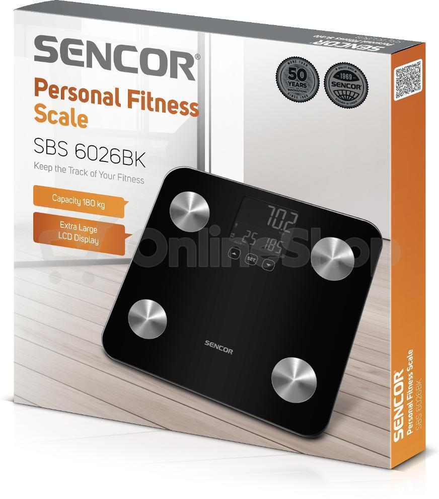 Osobní váha Sencor SBS 6026BK