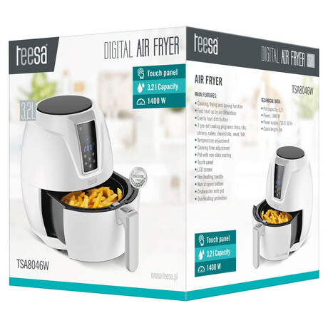 Fritza TEESA Digital Air Fryer TSA8046W