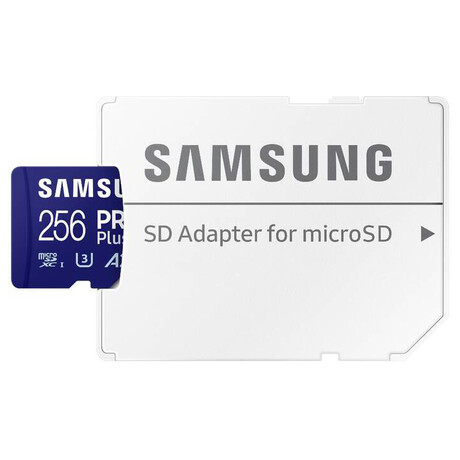 Samsung MicroSDXC 256GB PRO Plus +&nbsp;SD (foto 1)