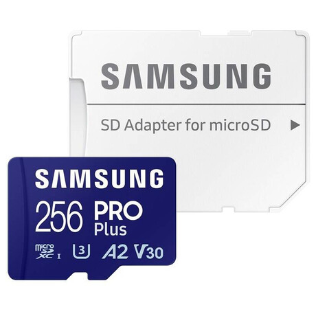 Samsung samsung/micro SDXC/256GB/Class 10/+ Adaptr/Modr (foto 2)