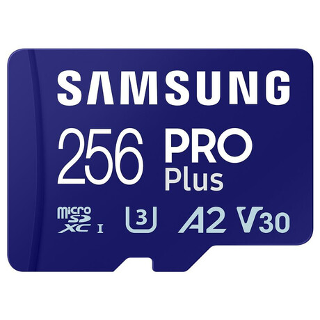 Samsung samsung/micro SDXC/256GB/Class 10/+ Adaptr/Modr (foto 3)