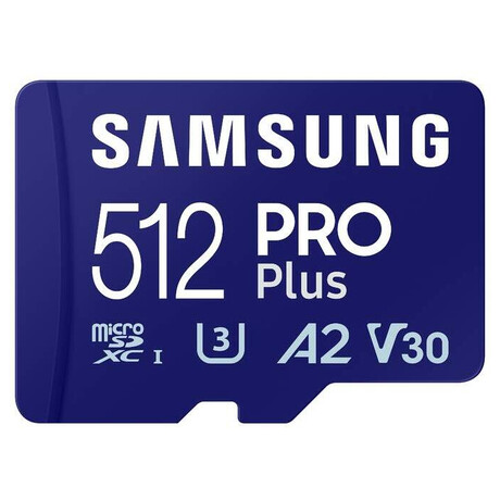 Samsung MicroSDXC 512GB PRO Plus+ (foto 2)