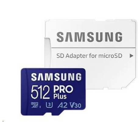 Samsung samsung/micro SDXC/512GB/Class 10/+ Adaptr/Modr (foto 3)