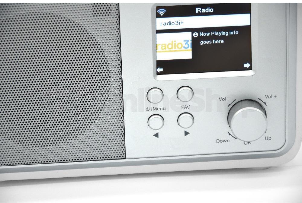 Rádio Roadstar IR-390D+BT/WH, bílé