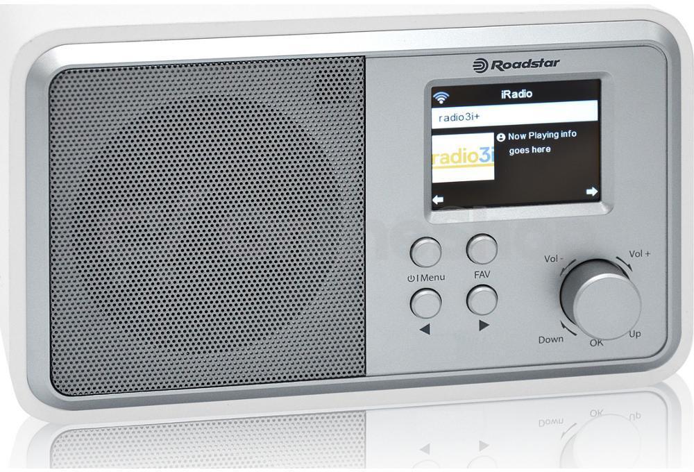 Rádio Roadstar IR-390D+BT/WH, bílé