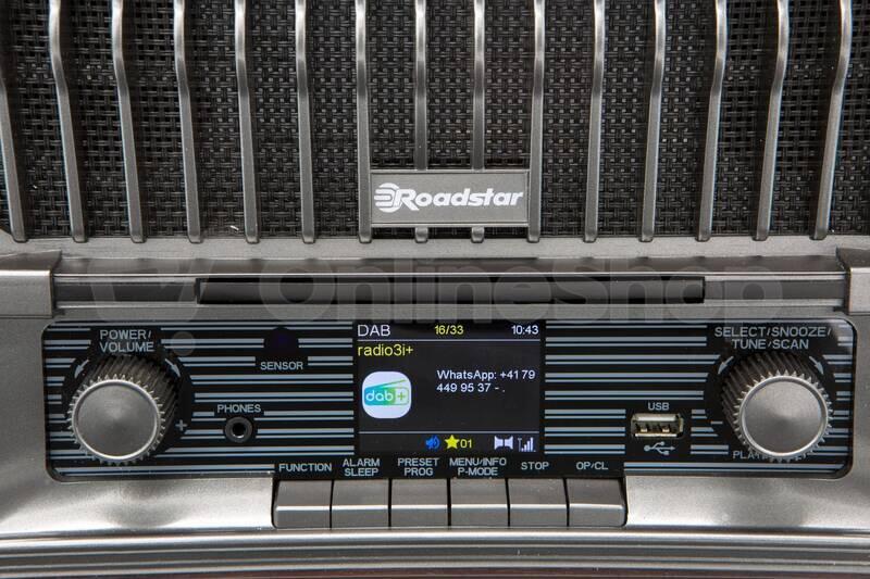 Radiopřijímač Roadstar HRA-270CD+BT