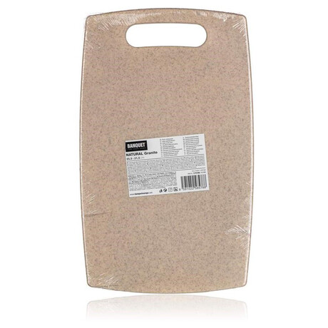 BANQUET Prknko krjec plastov NATURAL Granite 35,5 x 21,5 cm (12701006)