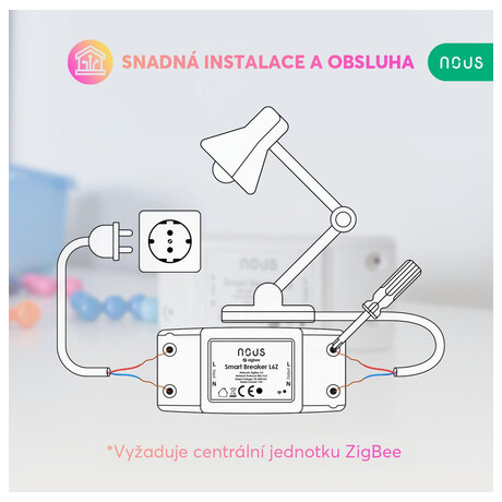 Smart spínač NOUS L6Z ZigBee Tuya