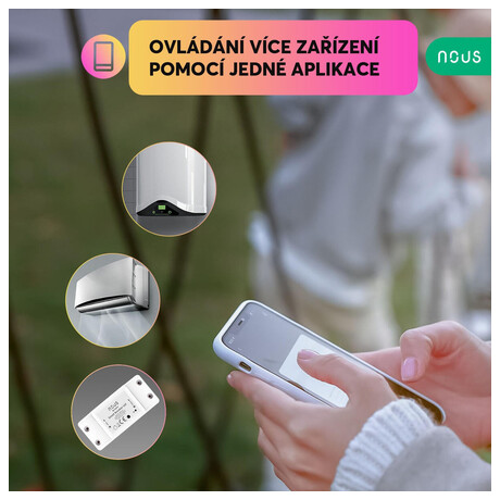 Smart spínač NOUS L6Z ZigBee Tuya