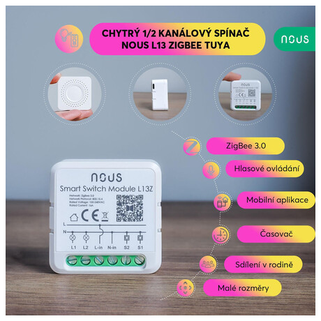 Nous L13Z ZigBee Tuya (foto 1)