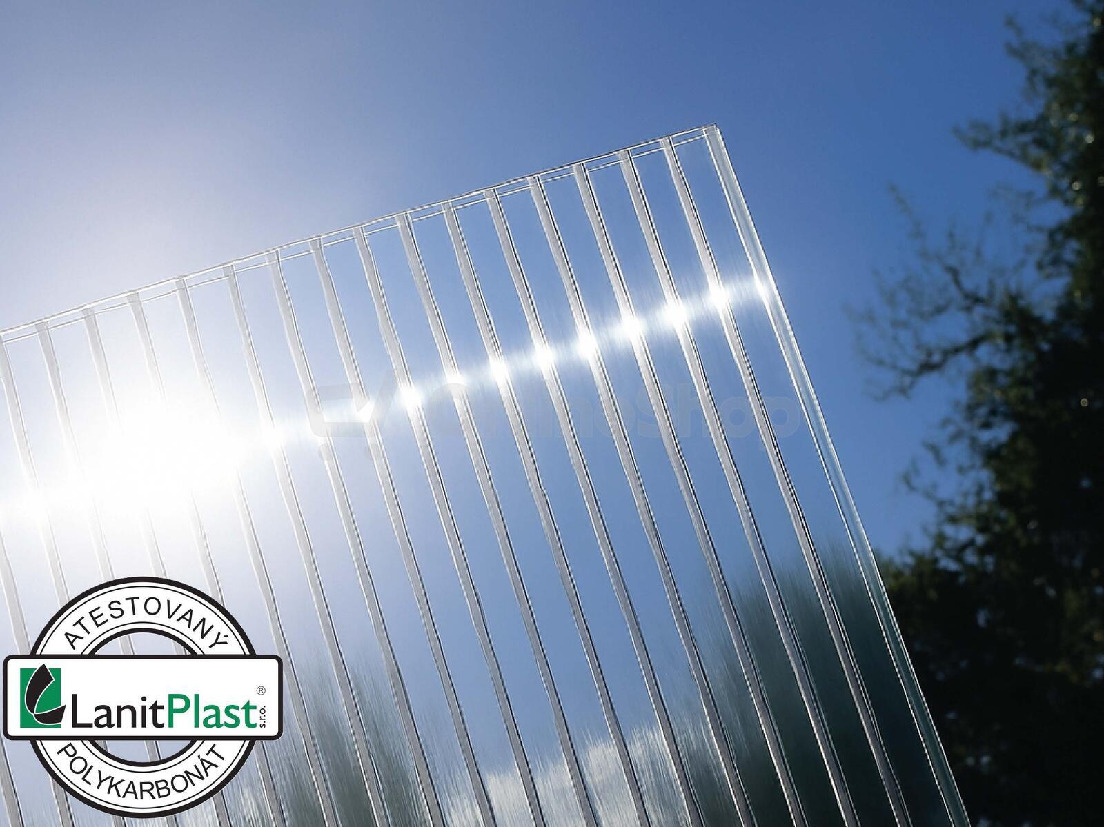 Skleník LANITPLAST TIBERUS 3x8 m PC 4 mm LG2861