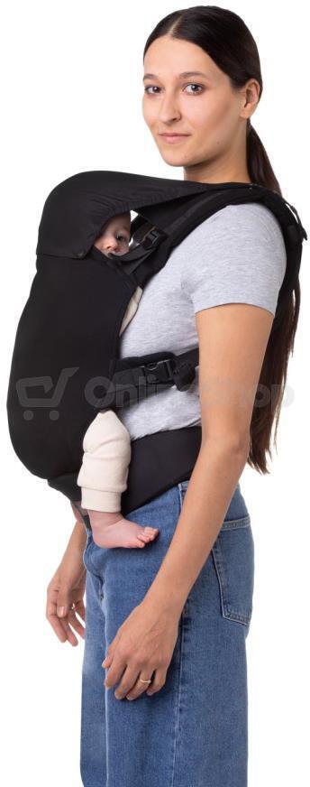 Ergonomické nosítko MoMi COLLET černé