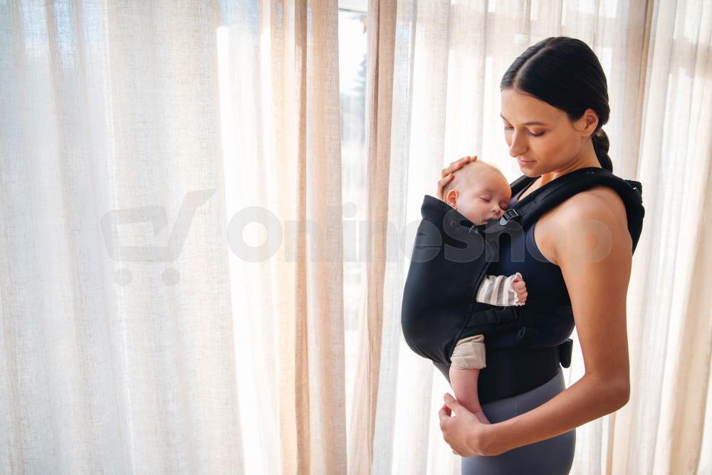 Ergonomické nosítko MoMi COLLET černé