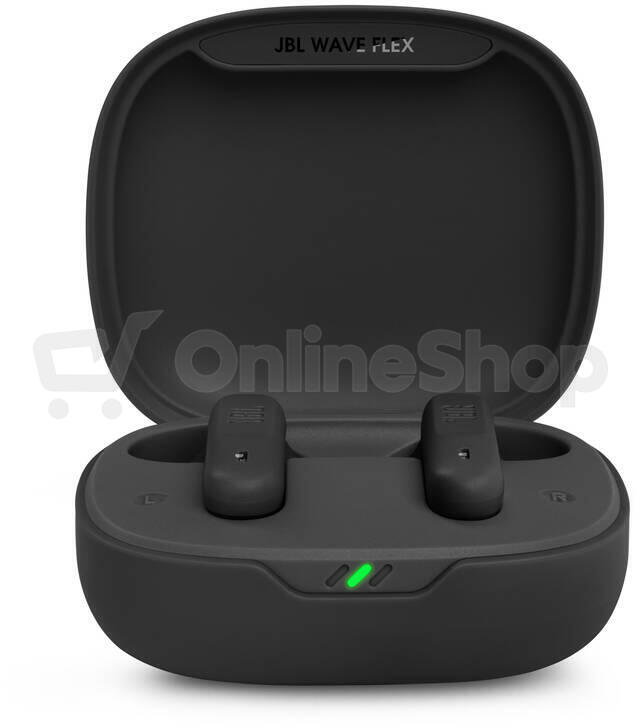 Bezdrátová sluchátka JBL Wave Flex, černá