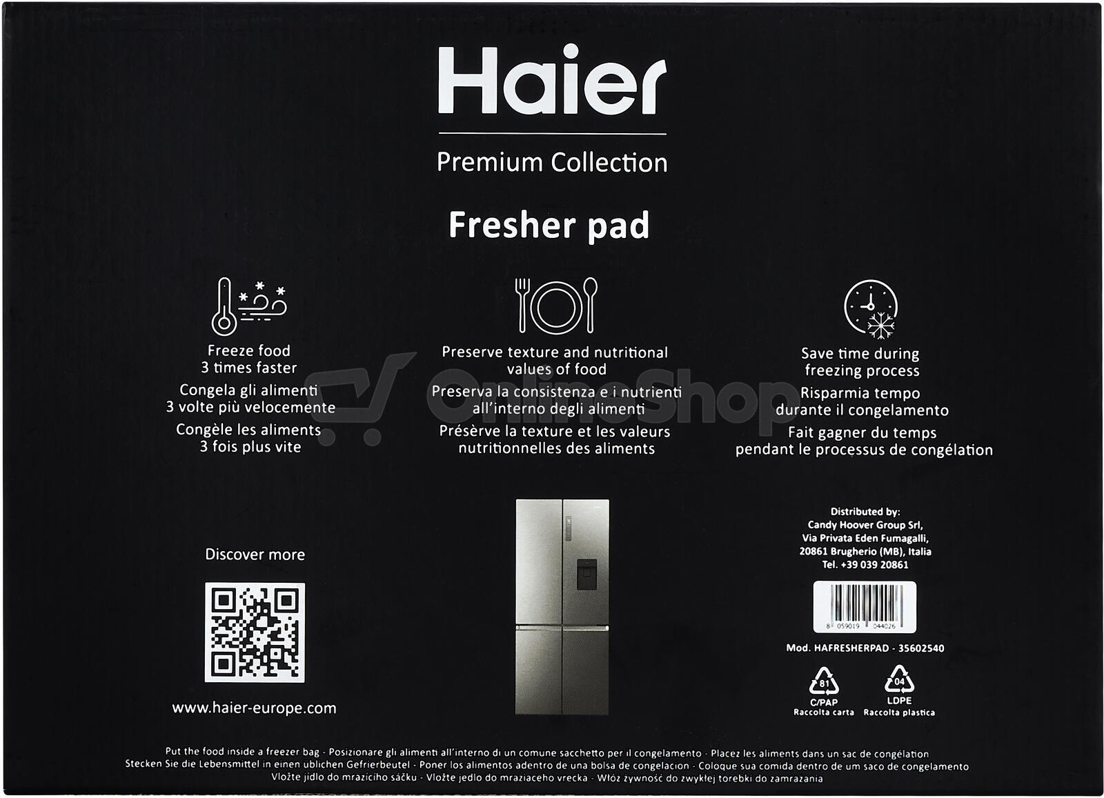 Podložka Haier Fresher Pad