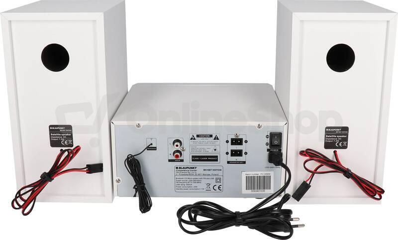 Micro systém BLAUPUNKT MS16BT EDITION FM/CD/MP3/USB/BT