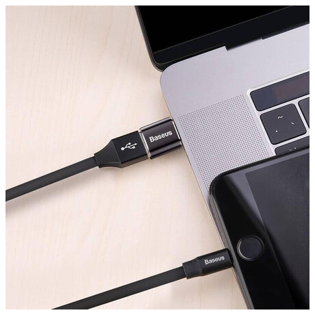 Nillkin baseus CATOTG-01 Adaptr z USB-A na USB-C Black