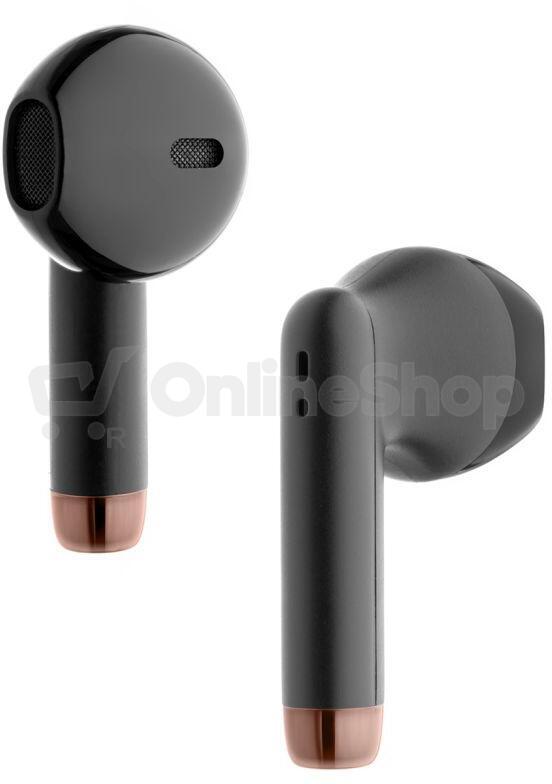 Bezdrátová sluchátka FIXED Pods, černá